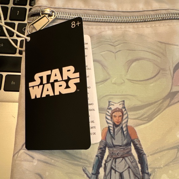 Funko Ahsoka & Grogu Passport Bag Star Wars Ahsoka New With Tags - Picture 2 of 7
